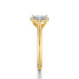 Pierścionek z owalnym diamentem 0.80 ct SBPZ_055